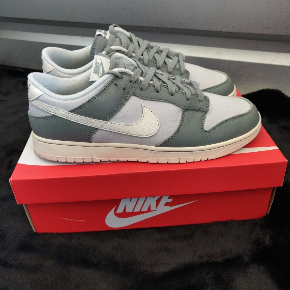 Nike Dunk Low Retro PRM Shoes Mica Green Men's Size 13 Sneakers